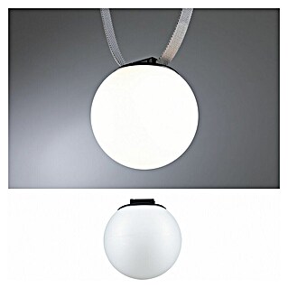 Paulmann ULine LED-Kugel Ball (8 W, Ø x H: 15 x 15,2 cm, Schwarz, Warmweiß)