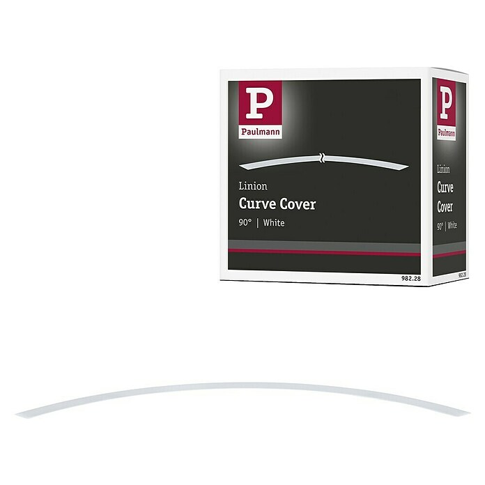 Paulmann Linion Abdeckung Kurve (L x B x H: 3,6 x 78,6 x 0,1 cm, Weiß) | BAUHAUS