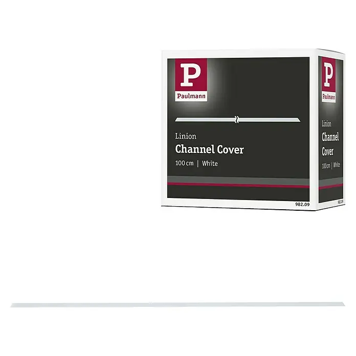 Paulmann Linion Abdeckung Gerade - L x B x H: 3,6 x 100 x 0,1 cm, Weiß - Abbildung einer Paulmann Linion Kanalabdeckung (100 cm, Weiß), ideal zur Abdeckung und zum Schutz von Kabeln und Leitungen.