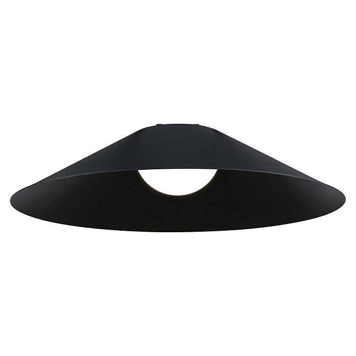 Paulmann ULine LED-Pendelleuchte rund Cone (12 W, Ø x H: 35 x 9 cm, Warmweiß, Schwarz) | BAUHAUS