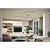 Paulmann Linion Lichtkanal Kurve (Warmweiß, Chrom matt, L x B x H: 53,5 x 4 x 4 cm) | BAUHAUS