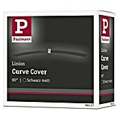 Paulmann Linion Abdeckung Kurve (L x B x H: 3,6 x 78,6 x 0,1 cm, Schwarz matt) | BAUHAUS