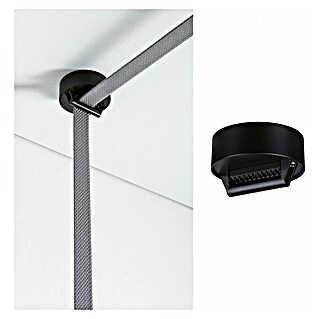Paulmann ULine Erweiterungs-Set Gurthalter (7,2 x 3 cm, Schwarz, Gesamtstückzahl: 1 Stk.)