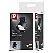 Paulmann ULine LED-Spotstrahler Ronde (7 W, Ø x H: 8,5 x 11 cm, Schwarz, Warmweiß) | BAUHAUS