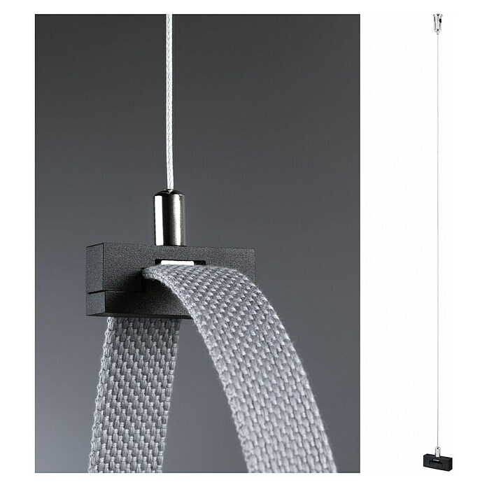 Paulmann ULine Abhängung (L x B x H: 1,5 x 4,5 x 2,1 cm, Schwarz) | BAUHAUS