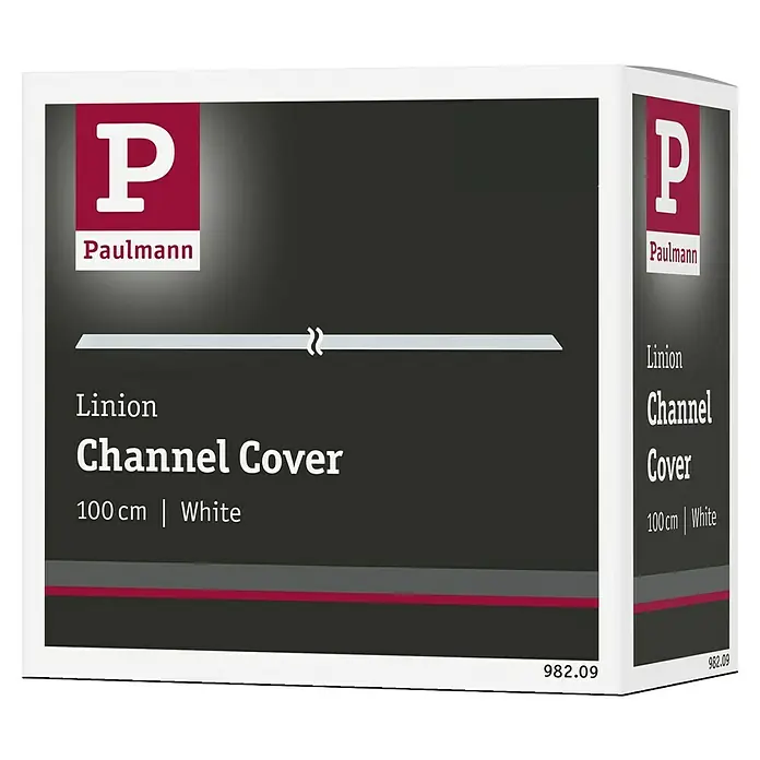 Paulmann Linion Abdeckung Gerade - L x B x H: 3,6 x 100 x 0,1 cm, Weiß - Produktverpackung von Paulmann Linion Kanalabdeckung 100cm in Weiß, ideal für eine saubere und stilvolle Kabelführung im Innenbereich.