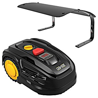 Landxcape Mähroboter-Set LX796 inkl. Garage (20 V, 2 Ah, Max. Flächenempfehlung: 400 m²)