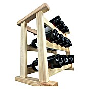 Promadino Weinregal Medoc (53,8 x 30 x 40 cm, Anzahl Flaschen: 12)