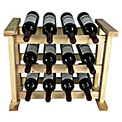 Promadino Weinregal Medoc (53,8 x 30 x 40 cm, Anzahl Flaschen: 12)