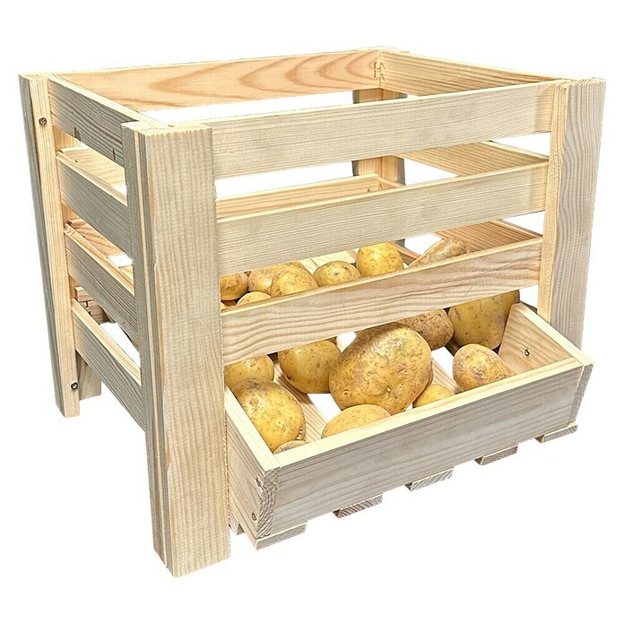 Promadino Kartoffel- & Obsthorde (40 x 36 x 33 cm)