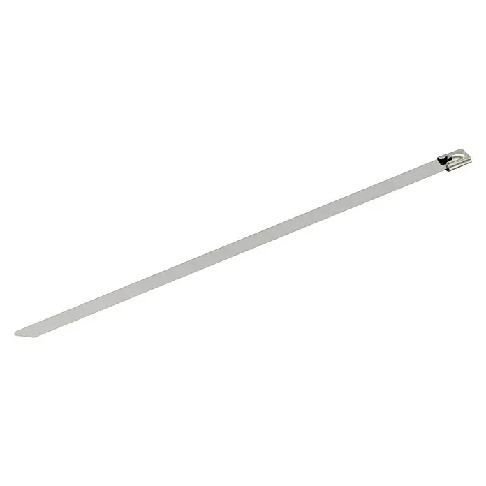 Schwaiger Kabelbinder Edelstahl - L x B: 25 x 1 cm - Kabelbinder aus Edelstahl mit Verriegelungskopf.