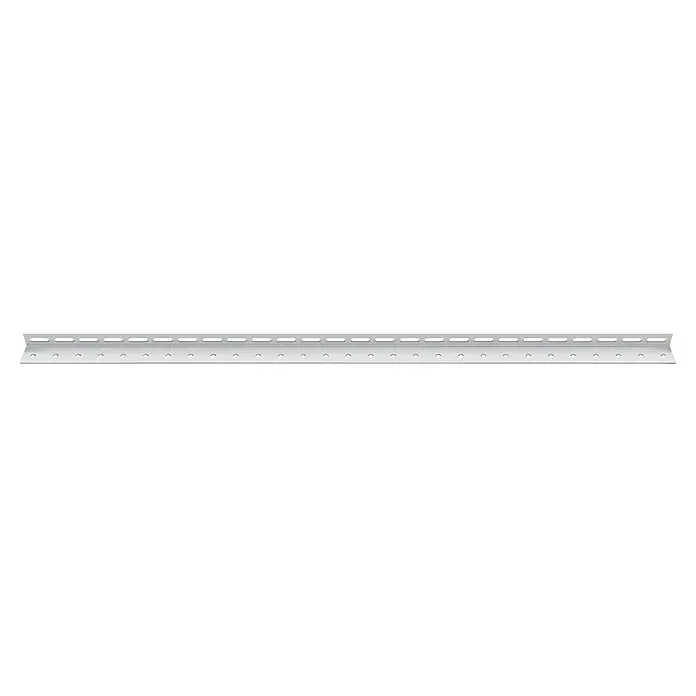 Schwaiger Befestigungs-Set - Passend für: Solarmodule - Silbernes Metall-C-Profil mit Langlöchern oben und Rundlöchern unten, zur Befestigung und Abstützung.