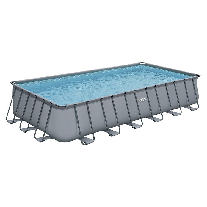 Funsicle Frame-Pool Oasis Lap Pool (L x B x H: 732 x 366 x 132 cm, 31 770 l, Grau) | BAUHAUS