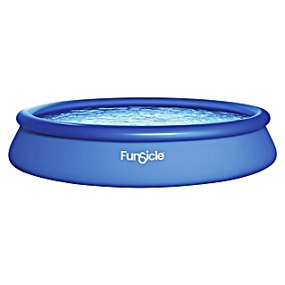 Quick-Up-Pool Set (Ø x H: 457 x 84 cm, Blau, 9 792 l)