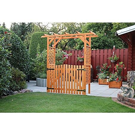 Promadino Pergola Bamberg (Höhe: 208 cm, Ausführung: Tür)