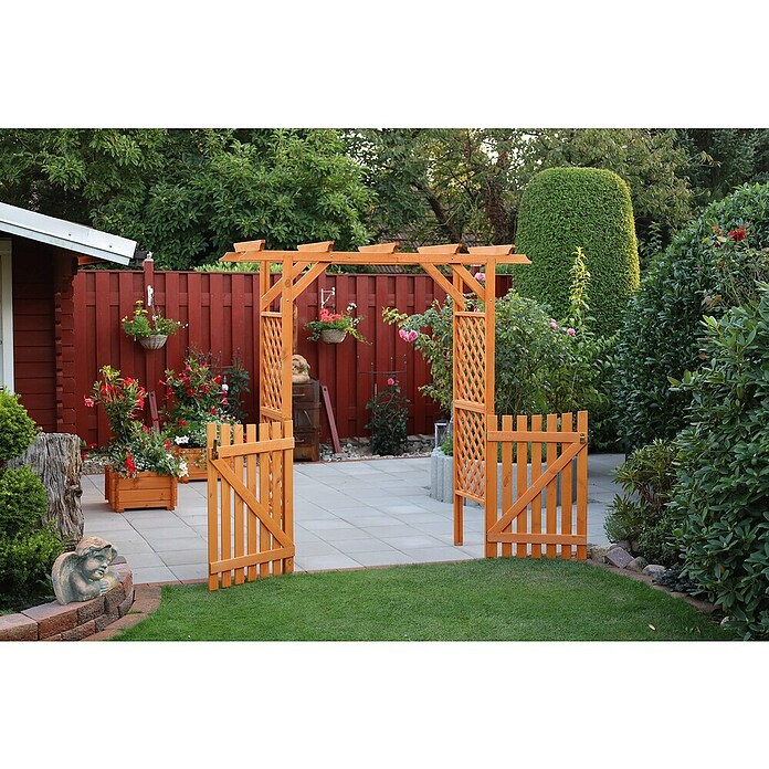 Promadino Pergola Bamberg (Höhe: 208 cm, Ausführung: Tür)