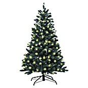 Xenotec Künstlicher Weihnachtsbaum PE-BM150 (Höhe: 150 cm, LED Beleuchtung)