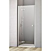 GEO Hit Nischendusche (90 x 200 cm, Beschichtet, DIN Anschlag: Links, Stärke: 6 mm, Silber)