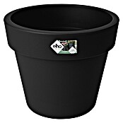 Elho Plantenbak Top Planter 23 (Ø x h: 23 x 19,6 cm, Zwart, Kunststof) | BAUHAUS
