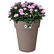 Elho Plantenbak Top Planter Hoog 35 (Ø x h: 35 x 41 cm, Taupe, Kunststof) | BAUHAUS