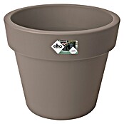 Elho Plantenbak Top Planter 40 (Ø x h: 39 x 33 cm, Taupe, Kunststof) | BAUHAUS