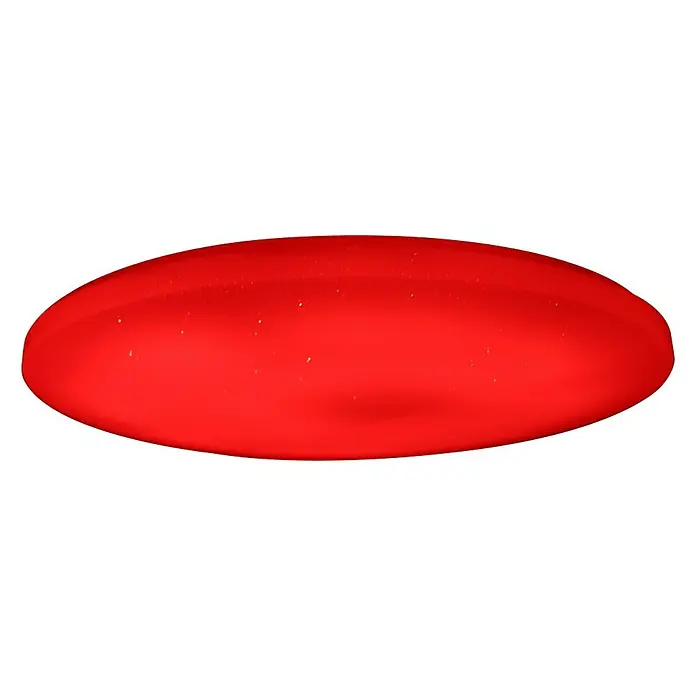 Tween Light LED-Deckenleuchte rund Skyler Star RGBW - 80 W, Ø x H: 74 x 10 cm, Weiß, RGBW - Rote, ovale, flache Pille mit glänzender Oberfläche, ideal für Medikamente und Nahrungsergänzungsmittel.\n