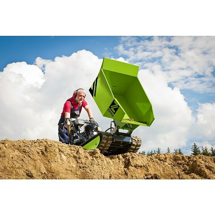 Zipper Kettendumper ZI-MD500HST (Tragkraft: 500 kg, 302 cm³, 3 Vorwärtsgänge, 1 Rückwärtsgang) | BAUHAUS