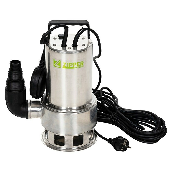 Zipper Schmutzwasserpumpe ZI-DWP1100N (1,1 kW, Max. Fördermenge: 15 000 l/h) | BAUHAUS