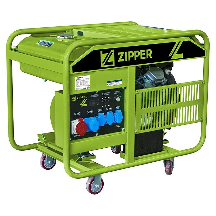 Zipper Stromerzeuger ZI-STE 11000 (Nennleistung: 10 kW, Tankvolumen: 30 l) | BAUHAUS