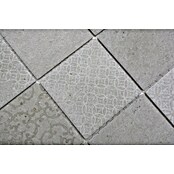Mosaikfliese Quadrat Shabby CELLO (29,8 x 29,8 cm, Grau, Matt)