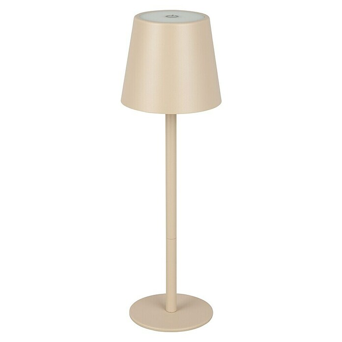 Starlux Paola Accu-tafellamp Paola Mini (3 st., 1,6 W, l x b x h: 8,6 x 8,6 x 27 cm, Zand, Warm wit) | BAUHAUS
