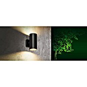 Starlux LED-Außenwandleuchte Avio (2,6 W, 7,1 x 5,3 x 11 cm, IP44, Matt Schwarz) | BAUHAUS