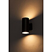 Starlux LED-Außenwandleuchte Avio (2,6 W, 7,1 x 5,3 x 11 cm, IP44, Matt Schwarz) | BAUHAUS