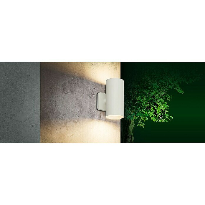 Starlux Zidna svjetiljka s punjivom baterijom Avio  (2,6 W, 7,1 x 5,3 x 11 cm, IP44, Bijela) | BAUHAUS
