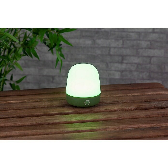 Starlux LED-Tischleuchte Mini (0,3 W, L x B x H: 10 x 10 x 12 cm, Matcha Green, RGBW) | BAUHAUS