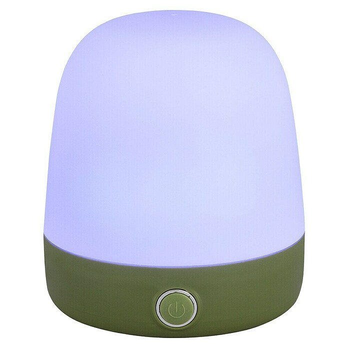 Starlux Akku-Tischleuchte Mini (L x B x H: 10 x 10 x 12 cm, Matcha Green, RGBW, 0,3 W, IP44) | BAUHAUS