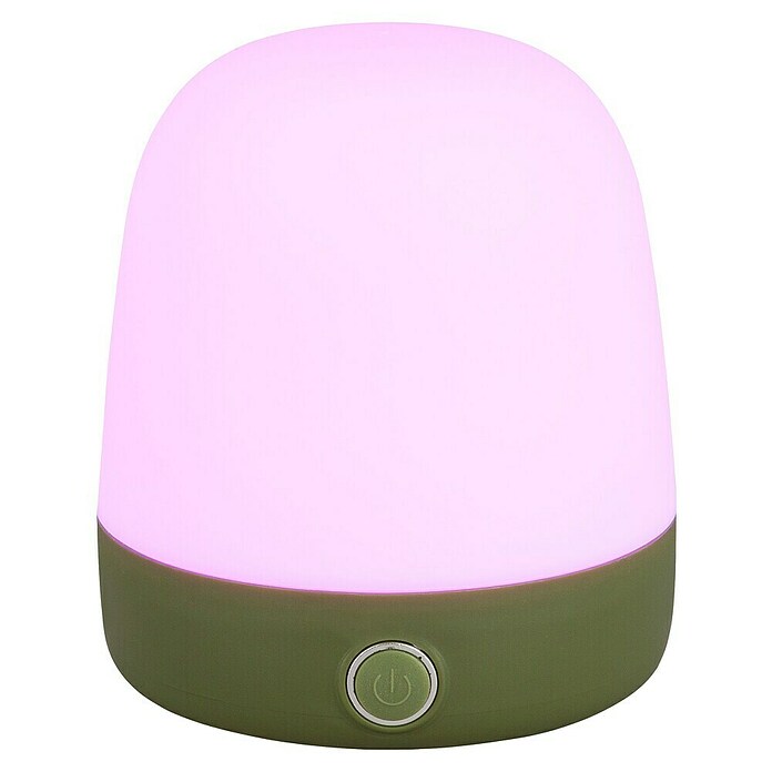 Starlux Akku-Tischleuchte Mini (L x B x H: 10 x 10 x 12 cm, Matcha Green, RGBW, 0,3 W, IP44) | BAUHAUS
