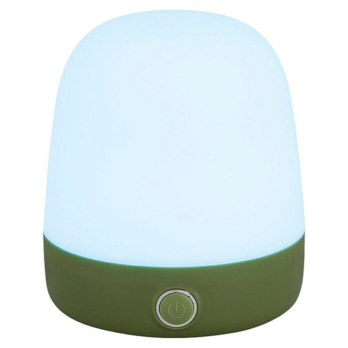 Starlux Akku-Tischleuchte Mini (L x B x H: 10 x 10 x 12 cm, Matcha Green, RGBW, 0,3 W, IP44) | BAUHAUS