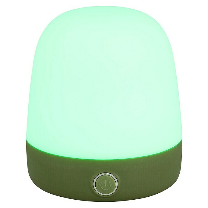 Starlux Akku-Tischleuchte Mini (L x B x H: 10 x 10 x 12 cm, Matcha Green, RGBW, 0,3 W, IP44) | BAUHAUS