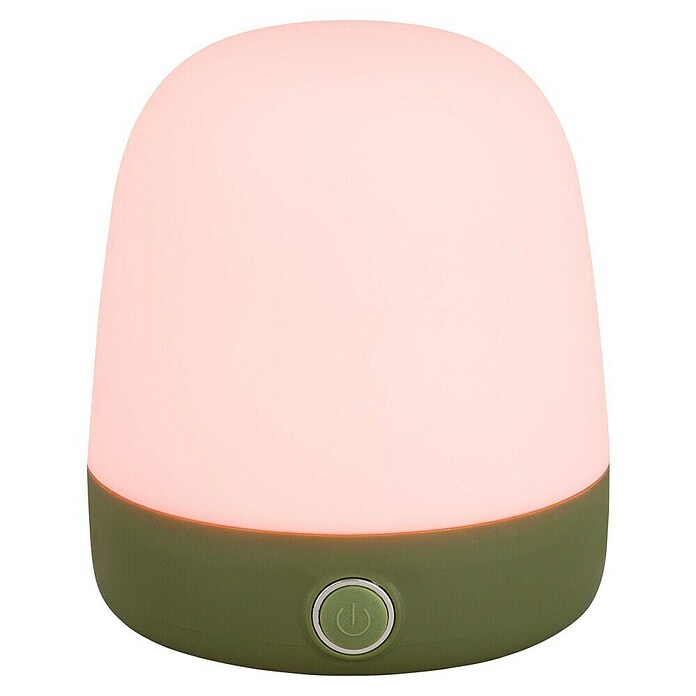 Starlux Akku-Tischleuchte Mini (L x B x H: 10 x 10 x 12 cm, Matcha Green, RGBW, 0,3 W, IP44) | BAUHAUS