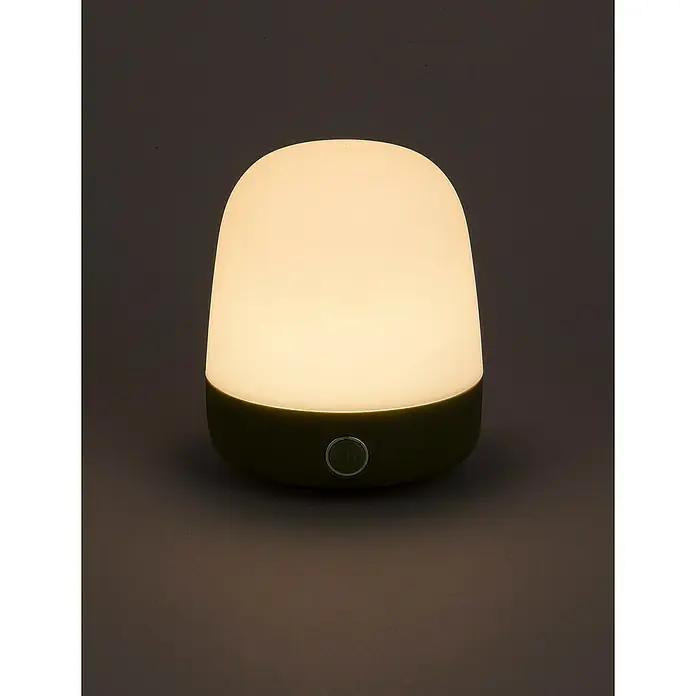 Starlux Akku-Tischleuchte Mini - L x B x H: 10 x 10 x 12 cm, Matcha Green, RGBW, 0,3 W, IP44 - Stimmungsvolle Tischleuchte mit warmem Licht. Das sanfte Leuchten sorgt für eine angenehme Atmosphäre in jedem Raum.