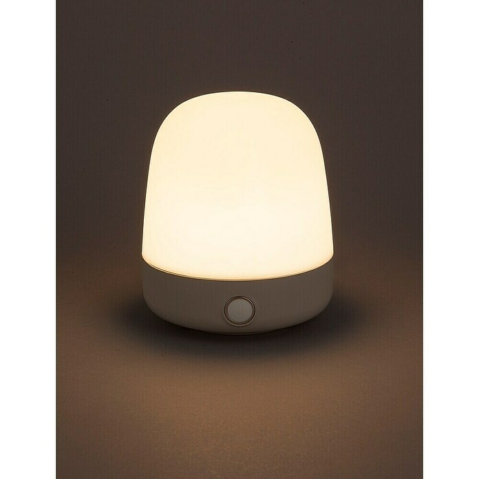 Starlux LED-Tischleuchte Mini (0,3 W, L x B x H: 10 x 10 x 12 cm, Off White, RGBW) | BAUHAUS
