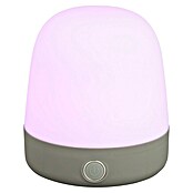 Starlux Akumulatorska namizna svetilka Serra  (Do x Š x V: 10 x 10 x 12 cm, Light Grey, RGBW, 0,3 W, IP44) | 3111 - Akkuleuchte dekorativ | CAJB - Outdoorleuchten Akku | CAJ - Outdoorleuchten | CA - Beleuchtung | C - Elektro | BAUHAUS