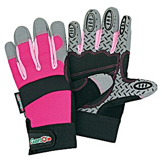 Gardol Guantes para jardín ajustable (7, Pink)