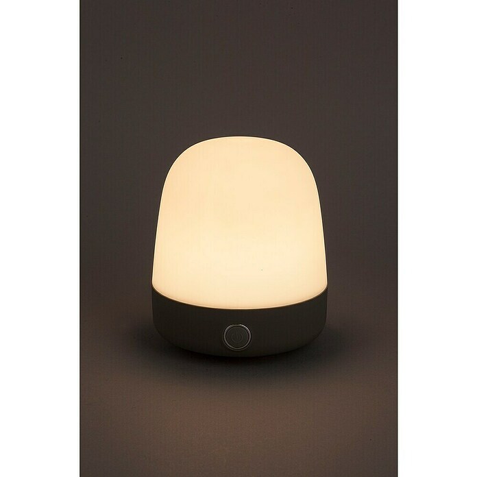 Starlux LED-Tischleuchte Serra (0,3 W, L x B x H: 10 x 10 x 12 cm, Light Grey, RGBW) | BAUHAUS