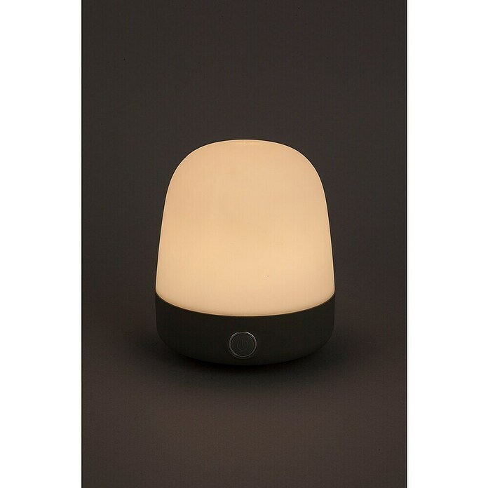 Starlux LED-Tischleuchte Serra (0,3 W, L x B x H: 10 x 10 x 12 cm, Light Grey, RGBW) | BAUHAUS