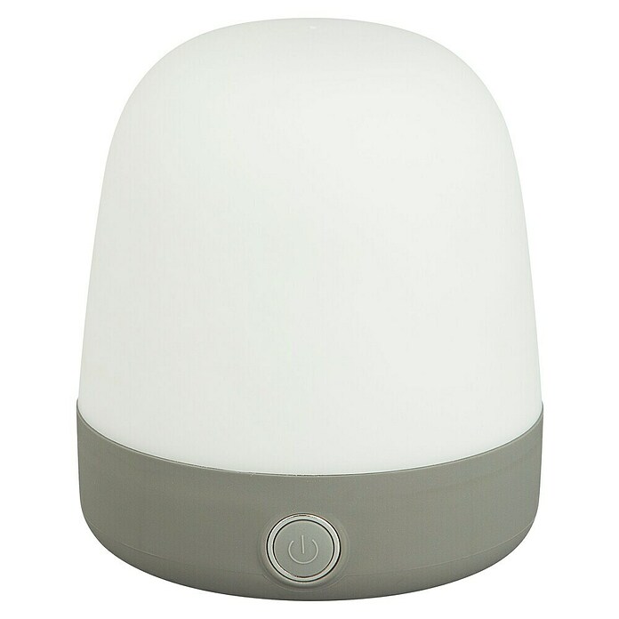 Starlux LED-Tischleuchte Serra (0,3 W, L x B x H: 10 x 10 x 12 cm, Light Grey, RGBW) | BAUHAUS