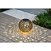 BAUHAUS LED-Solar-Dekoleuchte Punkte (Silber-Metallic/ Kupfergold, L x B x H: 20 x 20 x 20 cm) | BAUHAUS