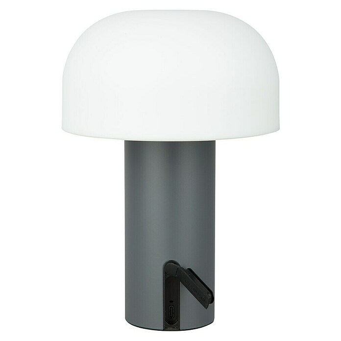 Starlux Akumulatorska namizna svetilka Pisa  (1 W, Do x Š x V: 22 x 15 x 15 cm, RGBW, Siva) | 3111 - Akkuleuchte dekorativ | CAJB - Outdoorleuchten Akku | CAJ - Outdoorleuchten | CA - Beleuchtung | C - Elektro | BAUHAUS