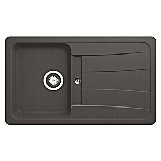 Admiral Einbauspüle Mannheim 2.0 (B x L: 86 x 50 cm, Grau)